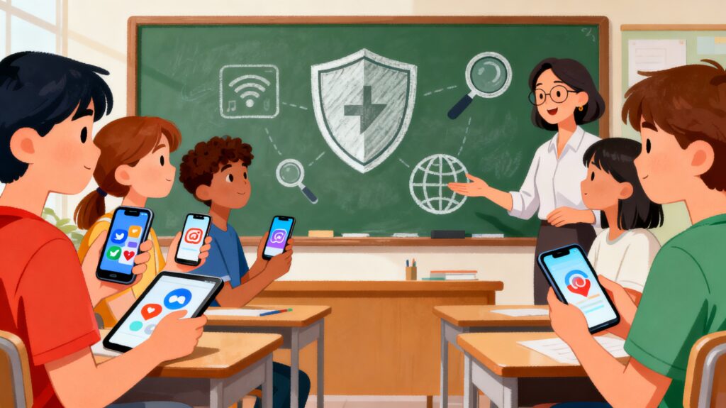 從「禁社交平台」爭議談學校的媒體素養教育角色