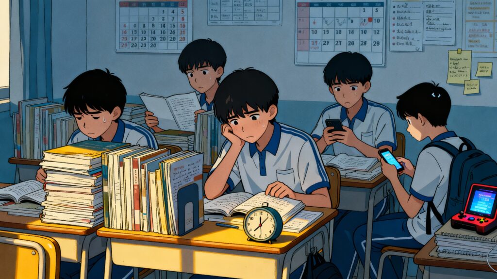 四分一中學生陷抑鬱！幸福感跌至「一般」 時間管理成最大死穴？