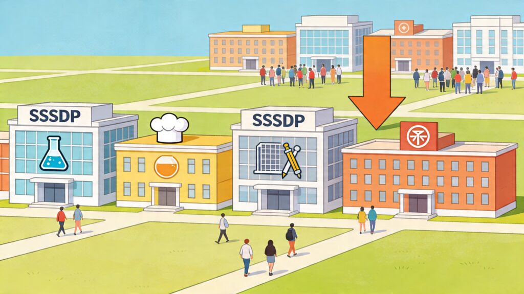 SSSDP逾20個學士課程收生只有「單位數」：兩課程被剔出