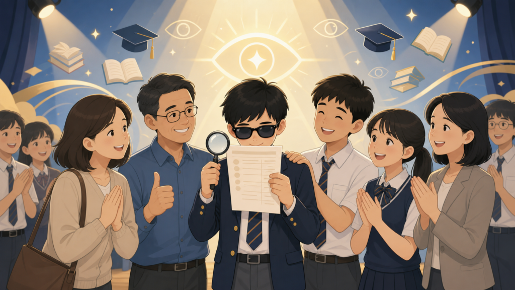 DSE 2026 狀元名單連環更新　華仁書院視障考生突破先天眼疾勇奪佳績