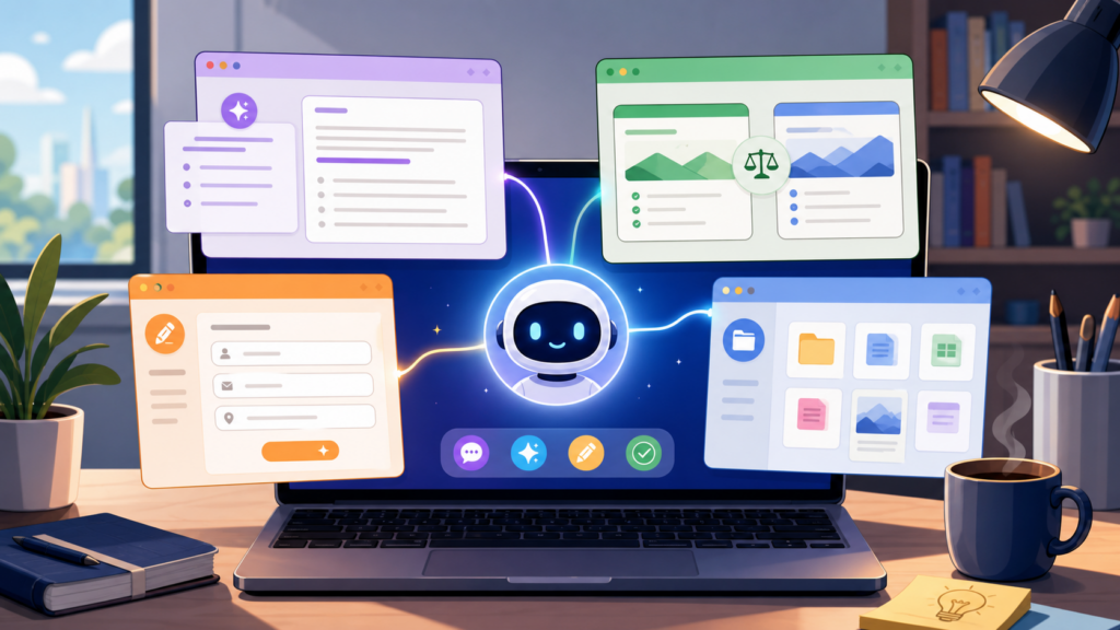 2026 AI 瀏覽器推薦｜Comet、Dia、Opera Neon、DuckDuckGo、Zen 比較與選購指南